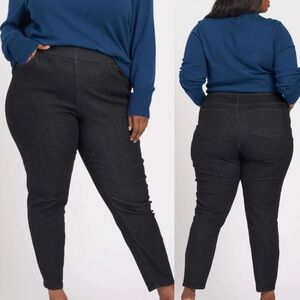 Universal Standard Comfort Denim Don’t Call Them Jeggings Pants Washed Black